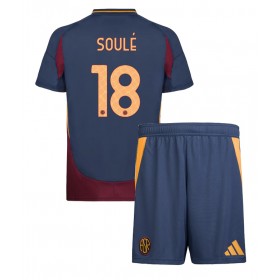 AS Roma Matias Soule #18 Tredje skjorte til barn 2024-25 Kortermet (+ korte bukser)